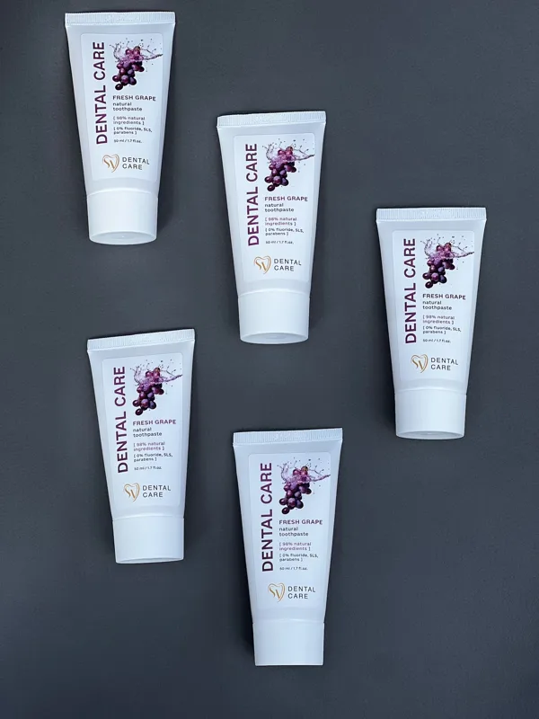 Туби доглядової косметики, виготовлені на виробництві MFT