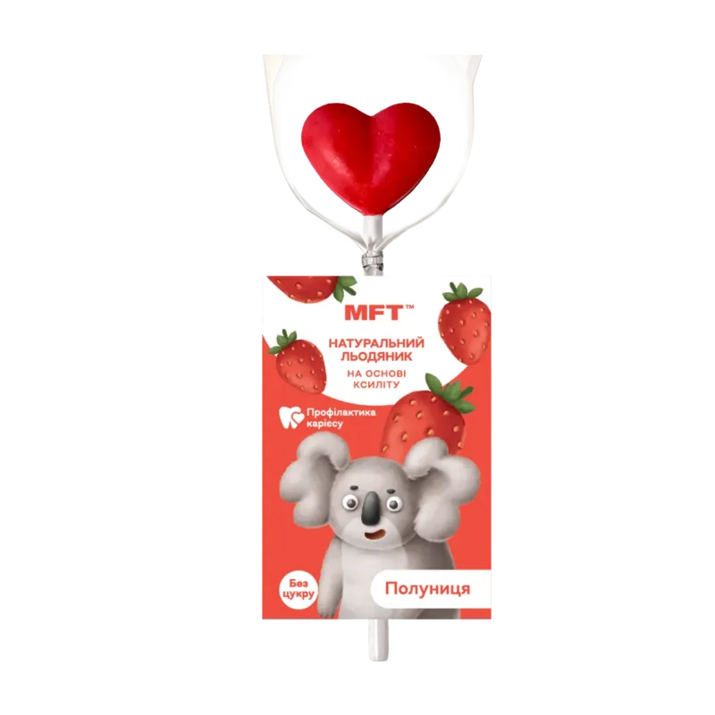 Xylitol lollipop on a stick “Strawberry”