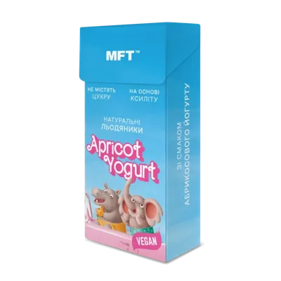 Xylitol lollipops “Apricot Yoghurt”