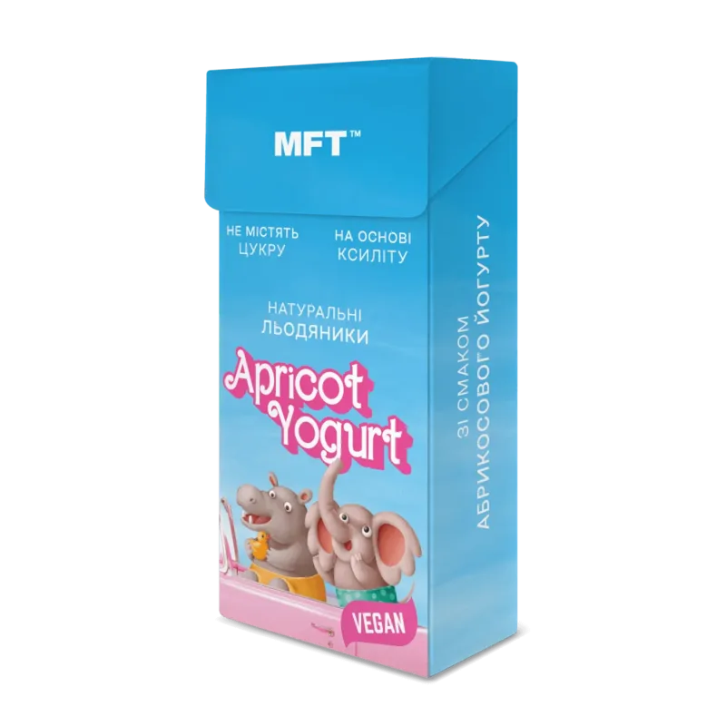 Xylitol lollipops “Apricot Yoghurt”